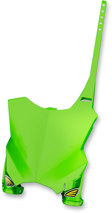 Cycra Stadium Number Plate - Green - Kawasaki 1Cyc-0701-72