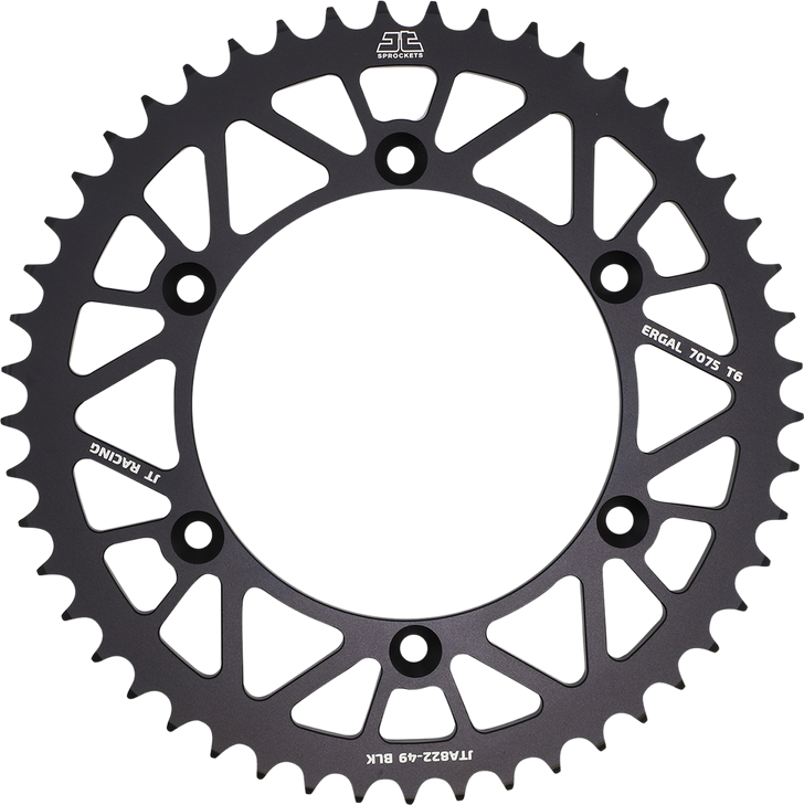 Jt Sprockets Rear Sprocket - Black - 52 Tooth Jta822.52Blk
