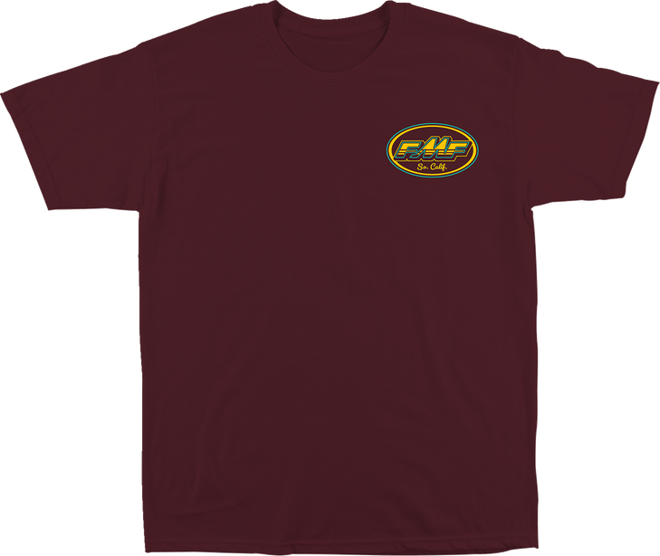 Fmf Golden Stay T-Shirt - Maroon - 2Xl Sp24118904Mrn2X