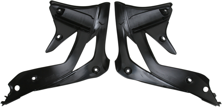 Acerbis Radiator Shrouds - Black 2250430001