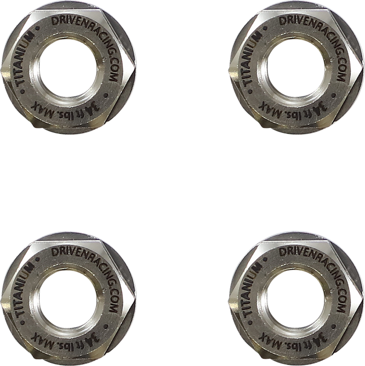 Driven Racing Sprocket Nuts - Titanium Dsn-7 Tn