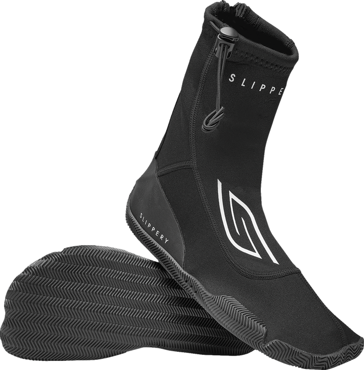 Slippery Amp Boots - Black - 8