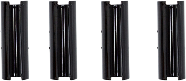 S&S Cycle Pushrod Cover Keeper Set - Gloss Black - Twin Cam 930-0142