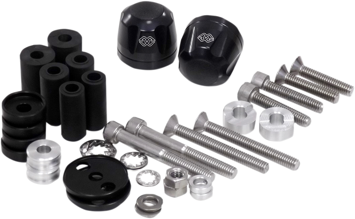 Gilles Tooling Bar-End Weights - Ip - Black Lg-Ip-22-B