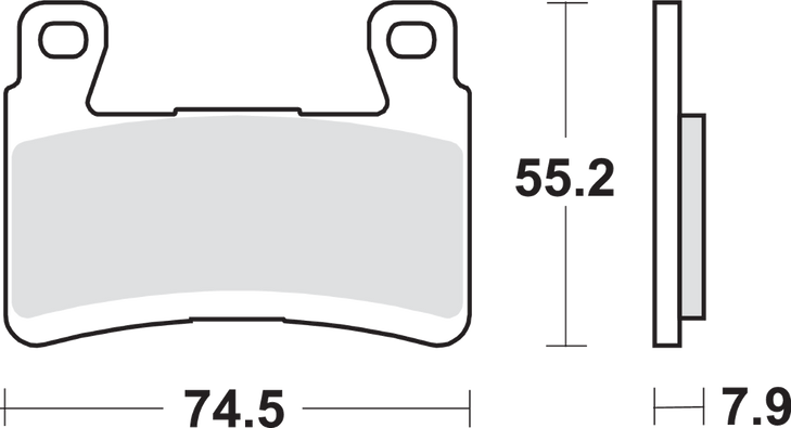 Sbs Hs Brake Pads - Kawsasaki - 894Hs 894Hs