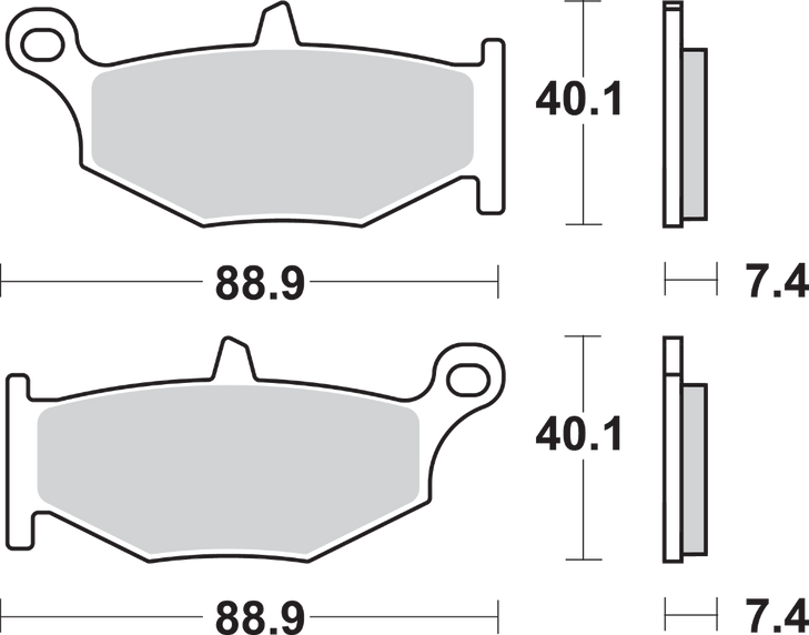 Sbs Ls Brake Pads - Suzuki - 833Ls 833Ls