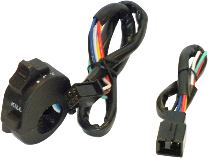 K&S Technologies Headlight/Kill Switch - 6 Pin - 7/8" Handlebars 12-0050Cn