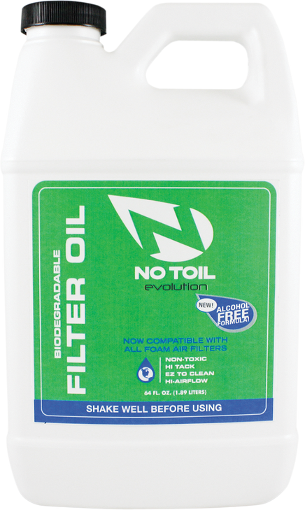 No Toil Air Filter Oil - 64 U.S. Fl Oz. Ev118