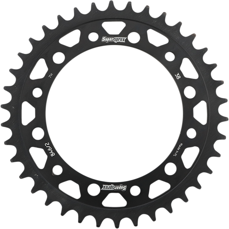 Supersprox Rear Sprocket - 38 Tooth Rfe-8462-38-Blk