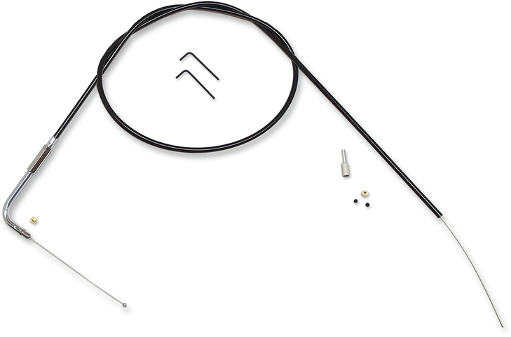 Magnum Shielding Byo Build Your Own Control Cable Kit - Throttle/Idle - Black 493629