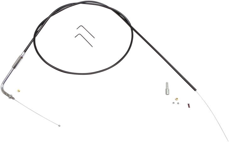 Magnum Shielding Byo Build Your Own Control Cable Kit - Idle - Black 494639