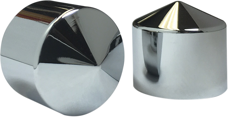 Ciro Caps - Rocker Box/Bolt - Peaked - Chrome 70007