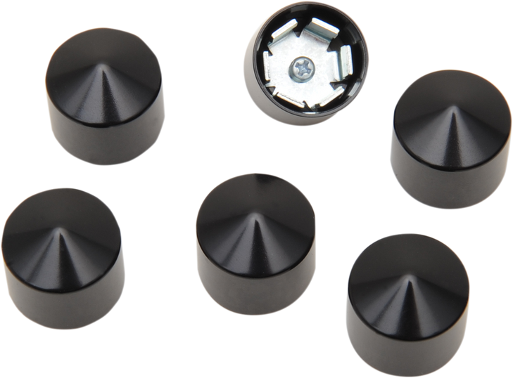 Ciro Caps - Rocker Box/Bolt - Peaked - Black 70008