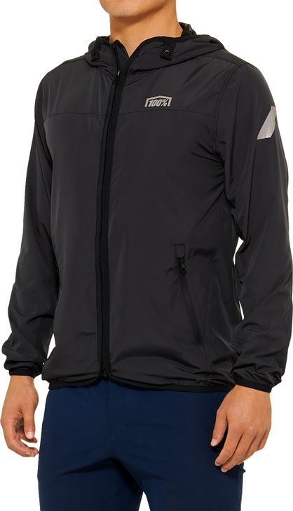 100% Klutch Jacket - Black - 2Xl 20041-00004