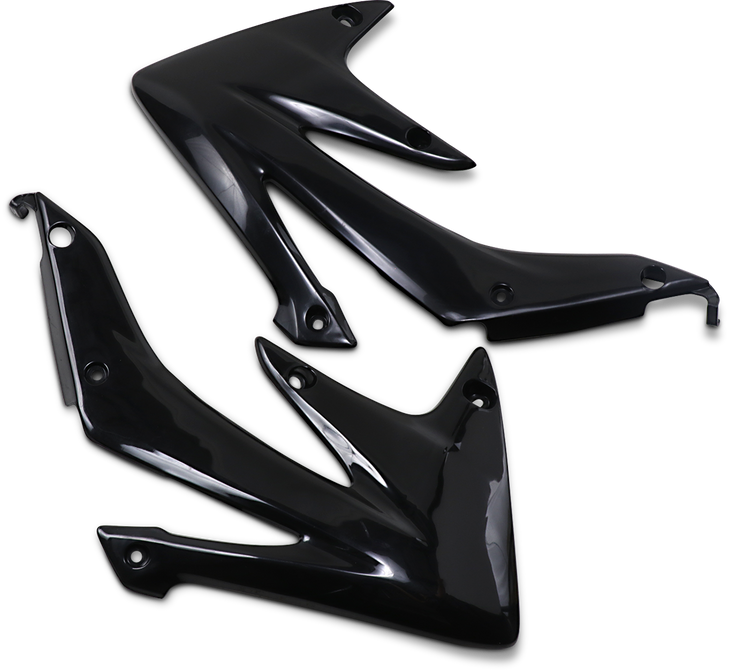 Ufo Radiator Covers - Black Ho04634001