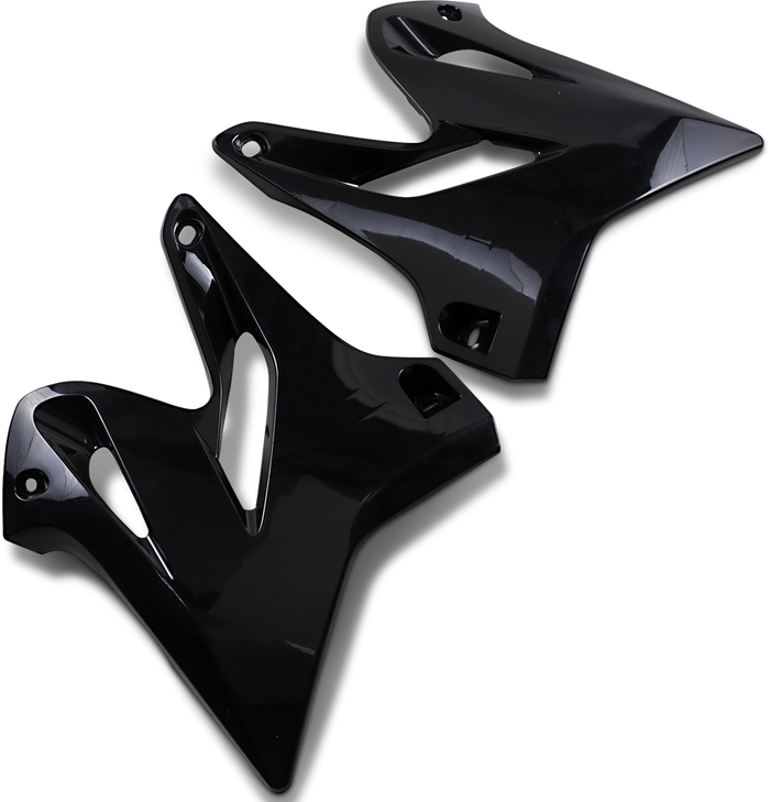 Ufo Radiator Covers - Black Ya04844-001