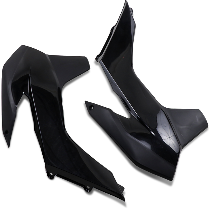 Ufo Radiator Covers - Black Kt04052-001