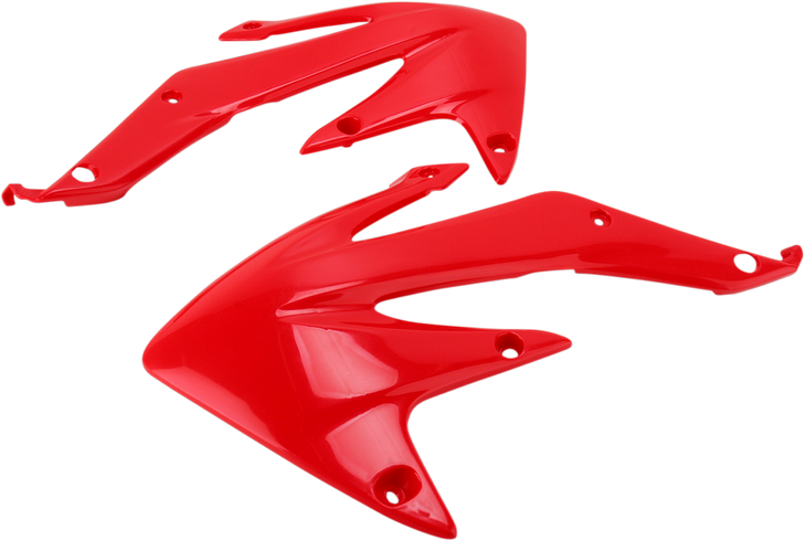 Ufo Radiator Shrouds - Red Ho04634-070