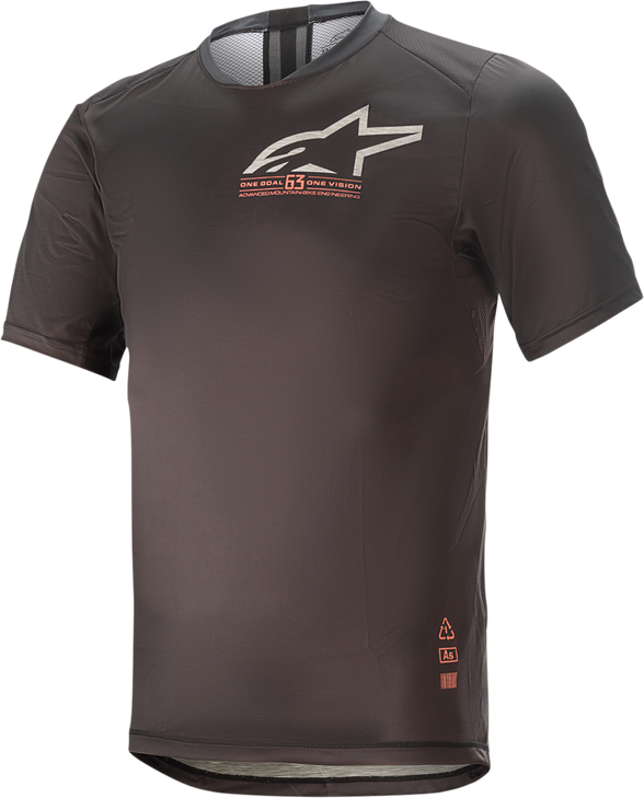 Alps 6.0 V2 Short-Sleeve Jersey - Black/Coral - Small 1763921-1793-Sm