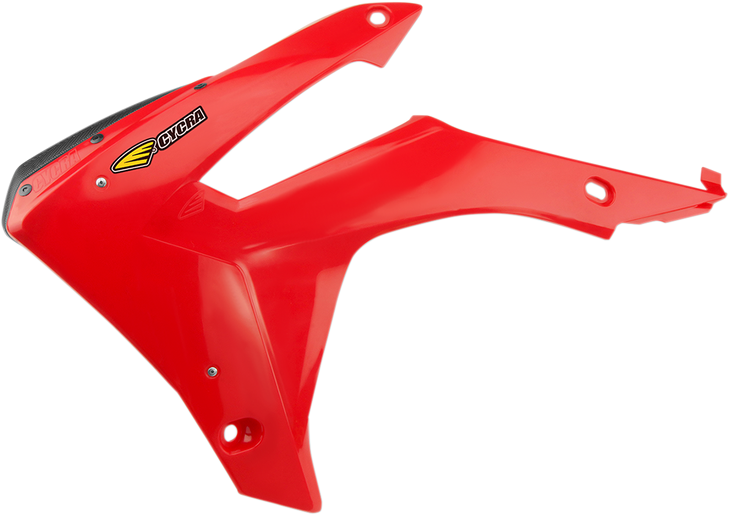 Cycra Powerflow Shrouds - Red 1Cyc-1888-32