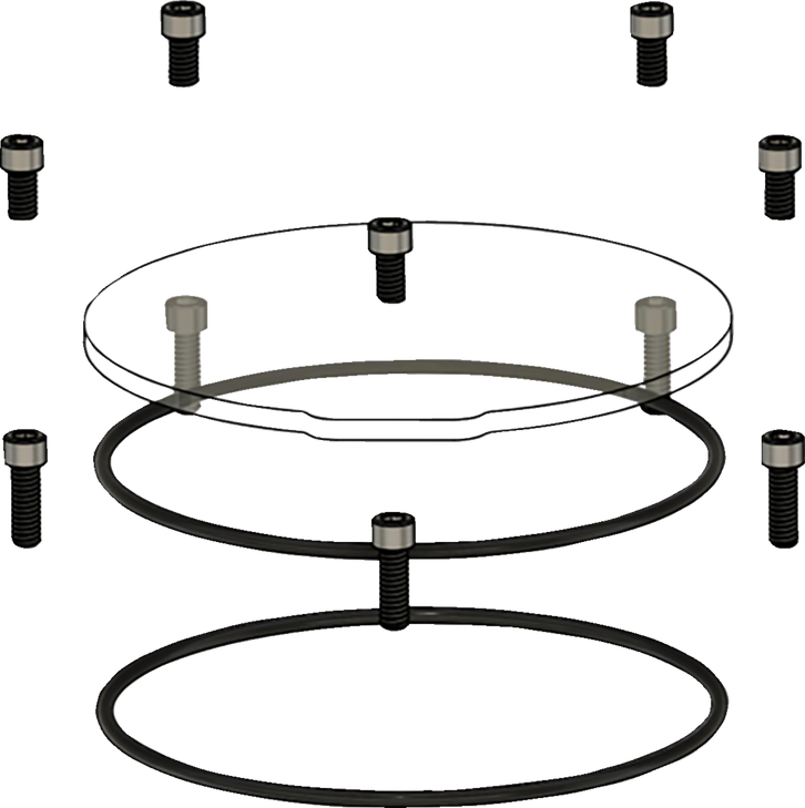 Trask Assault Derby Cover Repair Kit - Touring/Trike Tm-0041-Rk