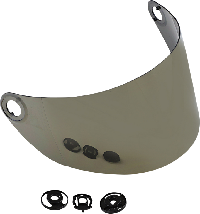 Biltwell Gringo S Gen 2 Shield - Flat - Gold Mirror 1111-222