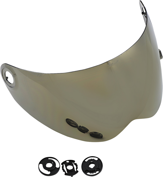 Biltwell Lane Splitter Gen 2 Shield - Gold Mirror 1112-222