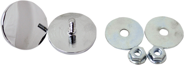 La Choppers Fairing Mirror Removal Plug - Chrome La-9001-00