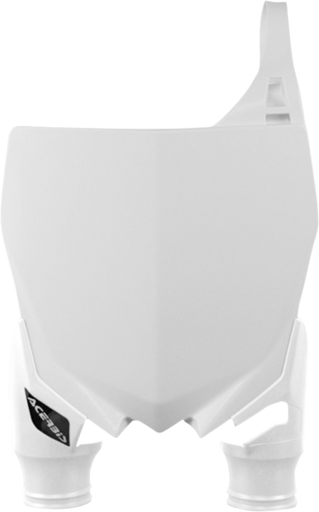 Acerbis Raptor Number Plate - White 2527400002