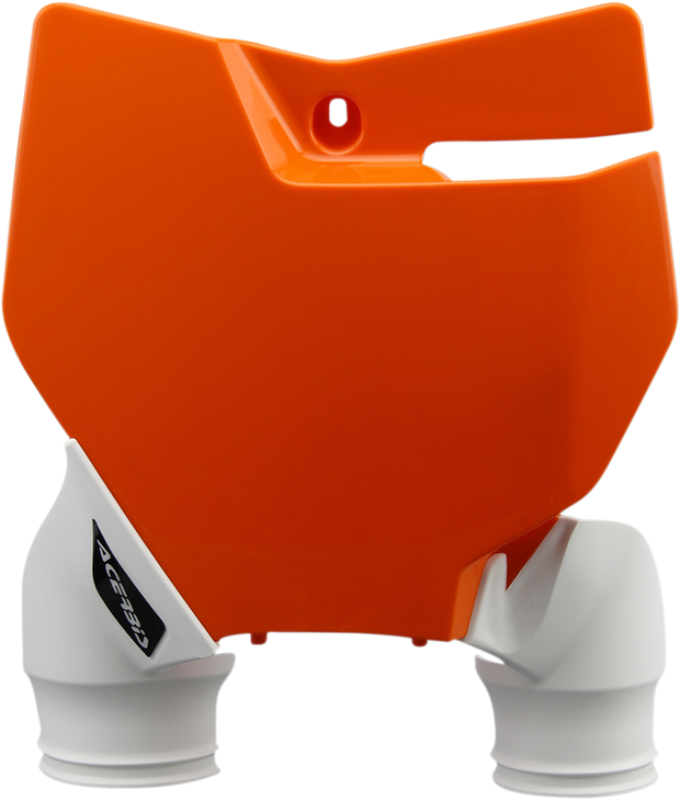 Acerbis Raptor Number Plate - '16 Orange/White 2527425321