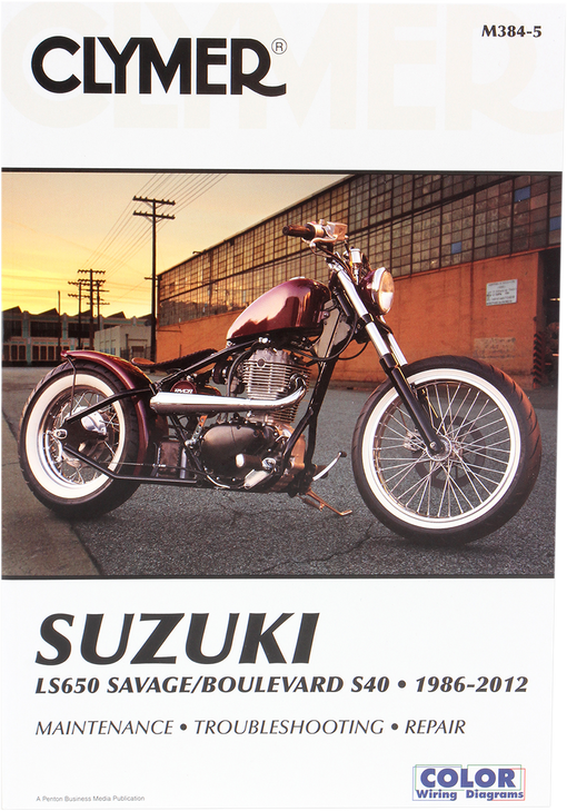Clymer Manual - Suzuki Ls650 '86-'12 Cm3845