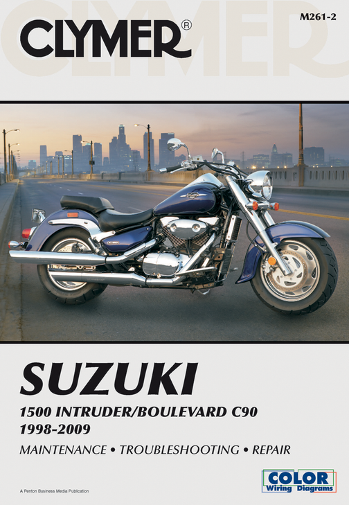 Clymer Manual - Suzuki 1500 Intruder '98-'09 Cm2612