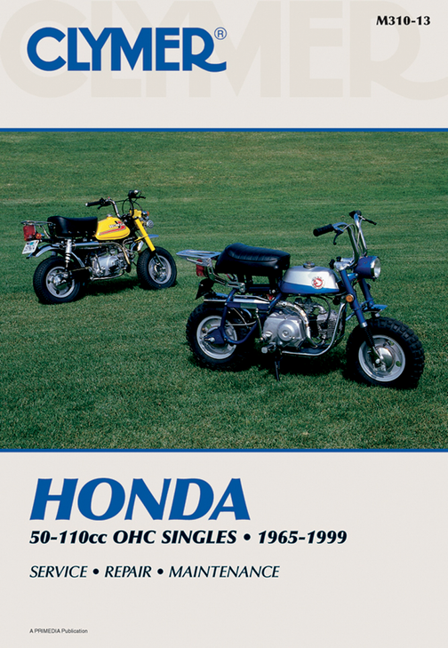 Clymer Manual - Honda 50-110 Ohc Singles Cm31013