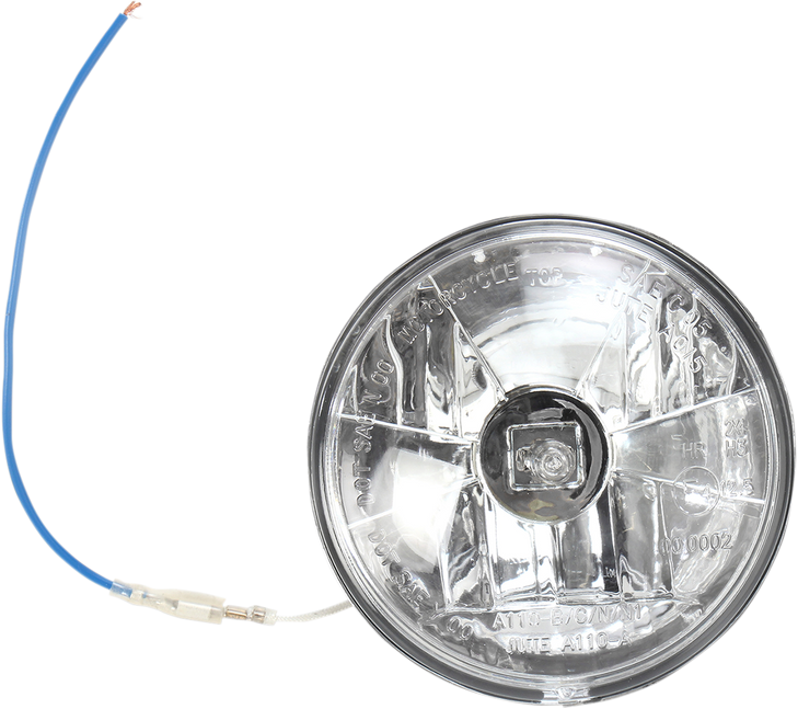 Drag Specialties 4-1/2" Halo Headlight - Clear