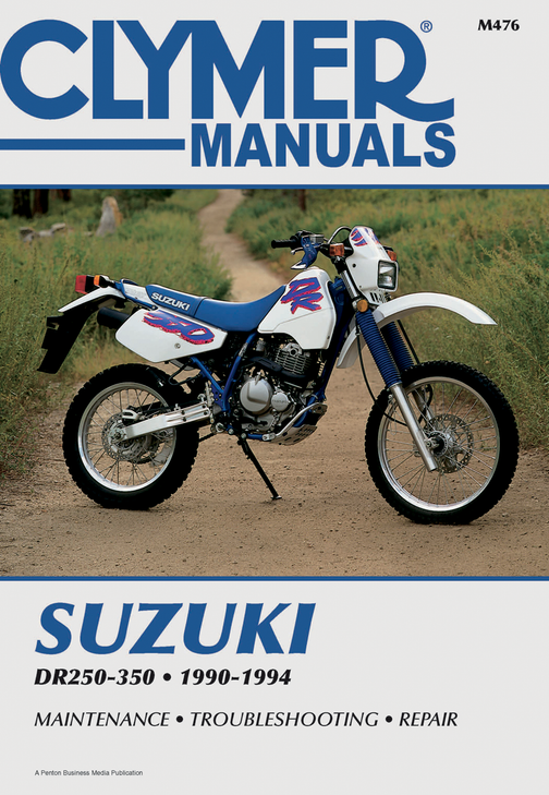 Clymer Manual - Suzuki Dr 250/350 Cm476
