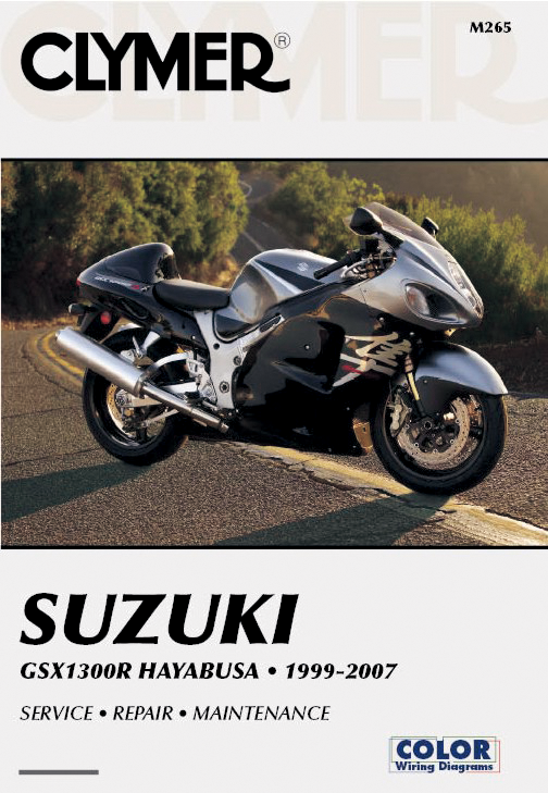 Clymer Manual - Suzuki Hayabusa '99-'07 Cm265