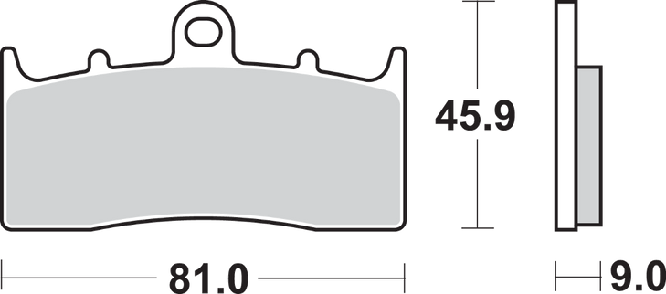 Sbs Hs Brake Pads - Bmw - 778Hs 778Hs