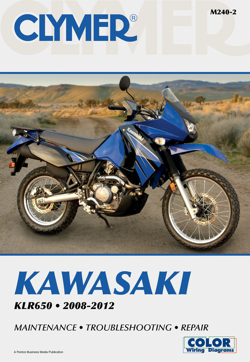 Clymer Manual - Kawasaki Klr 650 '08-'17 Cm2402