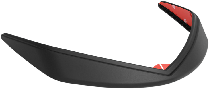 Show Chrome Fender Tip Accent - Front - Black 52-940Bk