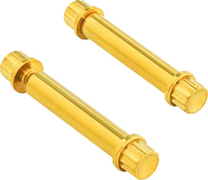 Arlen Ness Bolts Kit Titanium 12Pt Footpeg Gold 300-805