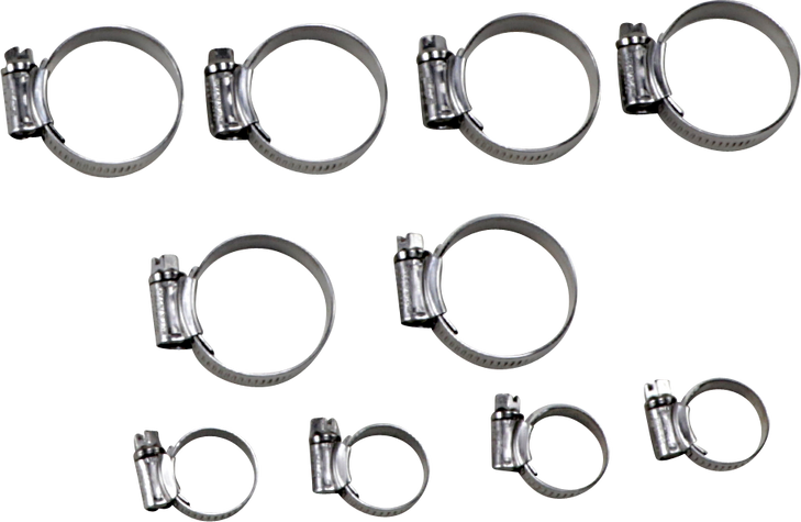 Samco Sport Radiator Clamp Kit - Kawasaki Ck Kaw-72