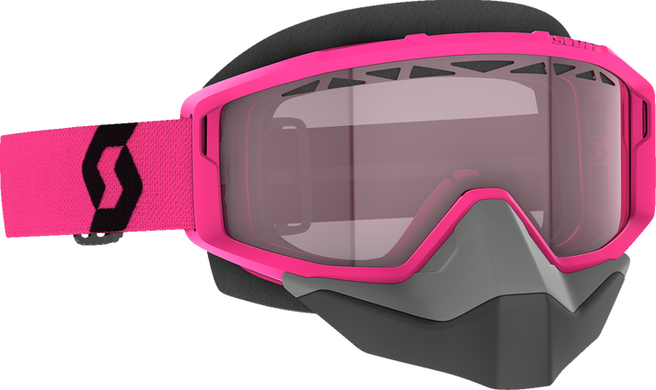 Scott Primal Snow Cross Goggle - Pink/Black - Dual Lens - Rose 278606-1665134