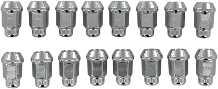 Itp Lug Nut - 60 Tapered - Chrome - 12 Mm X 1.5" Alug18Bx