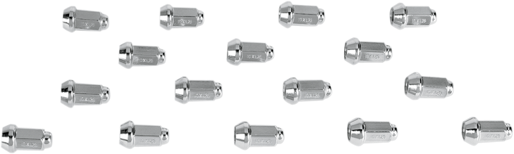 Itp Lug Nut - 60 Tapered - Chrome - 10 Mm X 1.25" Alug14Bx