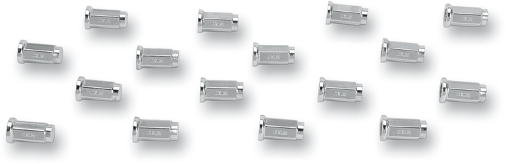 Itp Lug Nut - Flat - Chrome - 10 Mm X 1.25" Alug15Bx