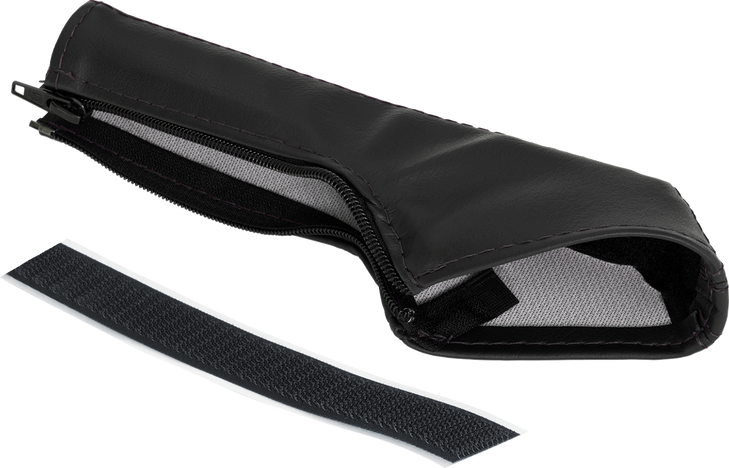 Show Chrome Cover - E-Brake - Slingshot - Black Stitch H44-6Bk