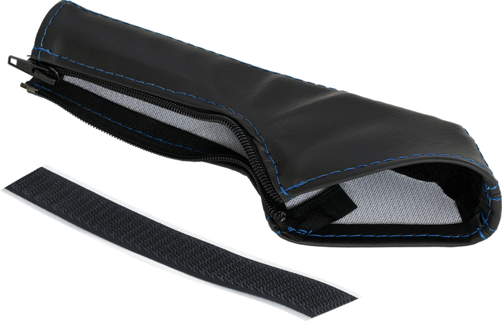 Show Chrome Kaliber E-Brake Handle Cover - Slingshot - Blue Stitch H44-6Blue