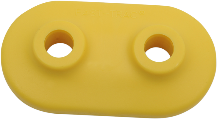Fast-Trac Backer Plates - Yellow - Double - 48 Pack 557Spy-48