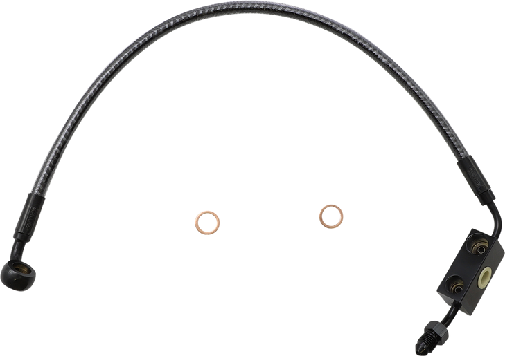 Magnum Shielding Brake Line - Lower - Karbonfiber As77007