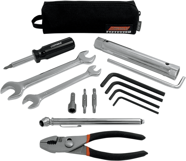 Cruztools Tool Kit - Ultra-Compact - Zipper Pouch - Japanese Motorcycle/Atv/Snow Skjas